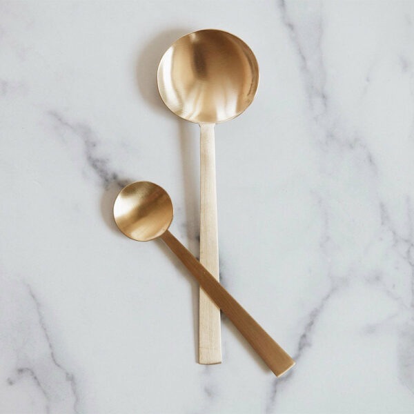 brass-spoon-set